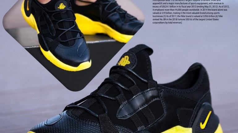 کفش مردانه Nike مدل Dable(مشکی زرد) 