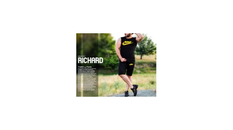 ست تاپ و شلوارک Nike مدل Richard