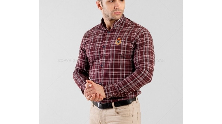 پیراهن مردانه Benson مدل 12456 