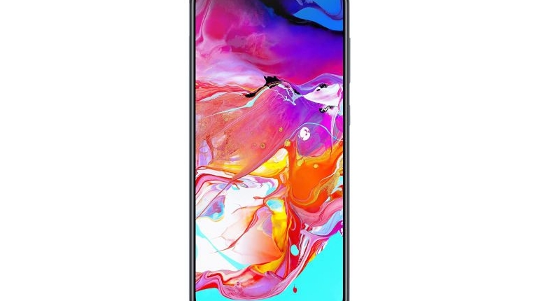 گوشی موبایل سامسونگ مدل Galaxy A70 SM-A705FN/DS دو سیم‌کارت ظرفیت 128 گیگابایت - با برچسب قیمت مصرف کننده 