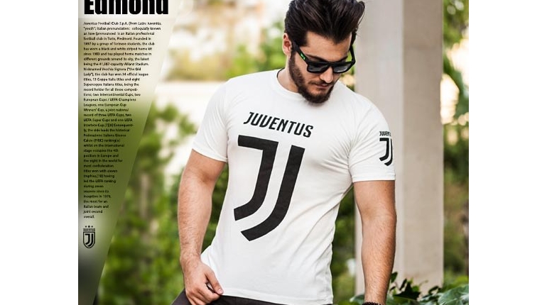 تیشرت Juventus مدل Edmond(سفید)