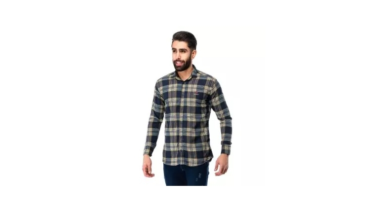 پیراهن چهارخانه مردانه Rayan مدل 35294
