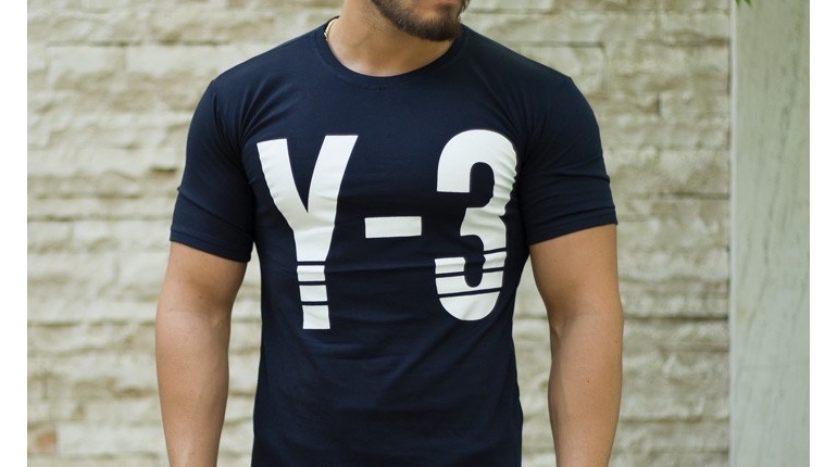 تیشرت مردانه مدل Y_3 (سرمه ای)