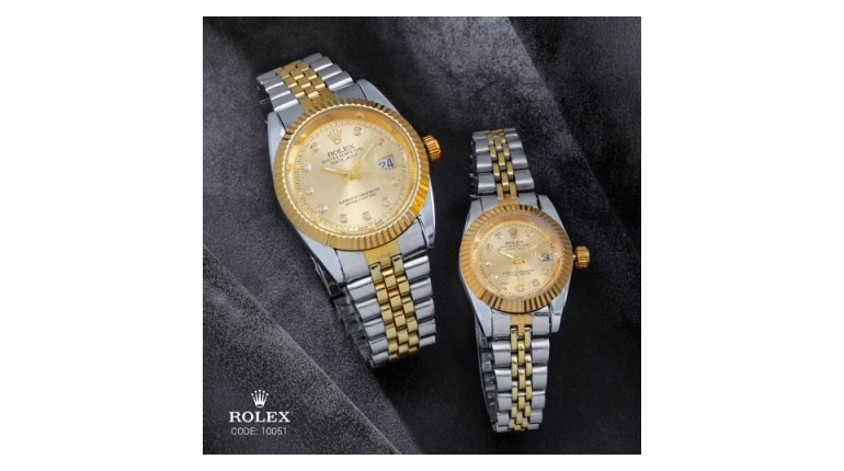 ست ساعت مردانه و زنانه Rolex مدل W10051