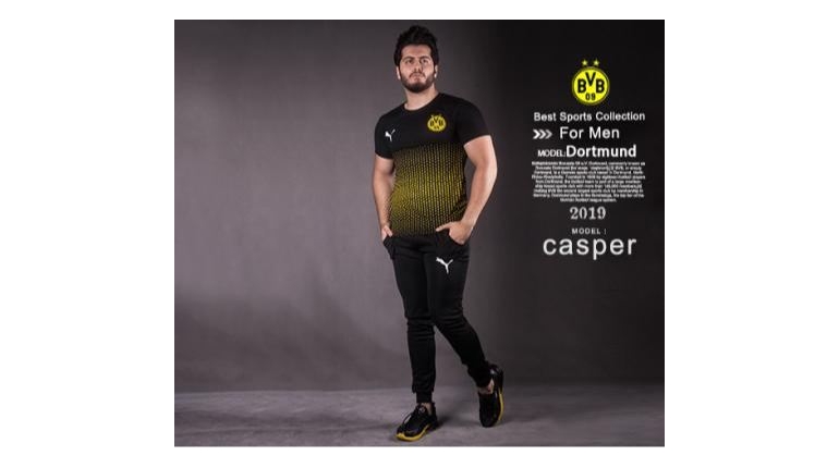 ست تیشرت وشلوار مردانه Dortmund مدل Casper