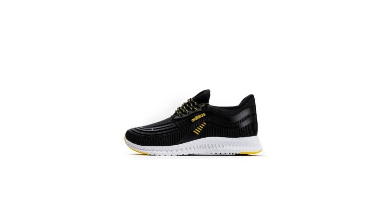 کفش ورزشی Adidas مردانه مشکی زرد مدلPardad