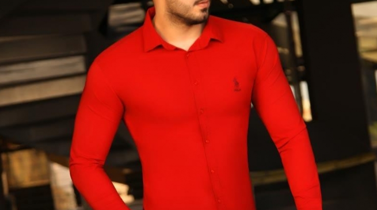 پیراهن مردانه Polo (قرمز)