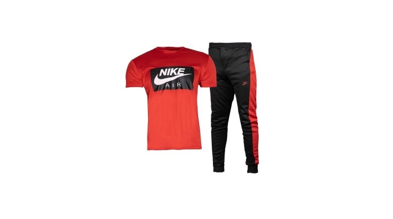 ست تیشرت شلوار Nike Air قرمز مردانه مدلRana