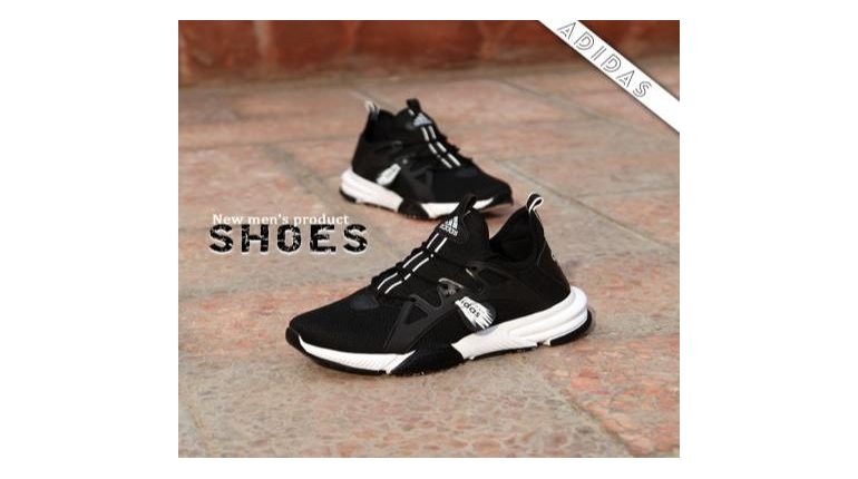 کفش مردانه adidas مدل Bandes(مشکی سفید)