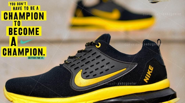 کفش مردانه Nike مدل Lixo(مشکی زرد) 