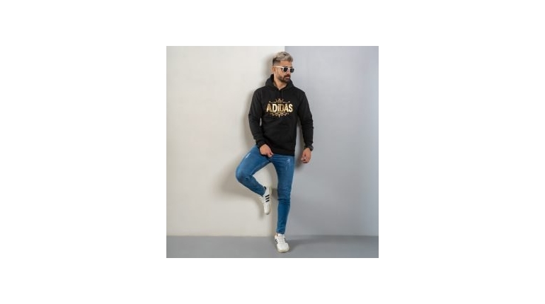 هودی مردانه Adidas مشکی مدل Sahand