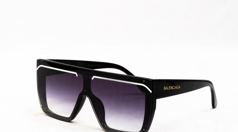 عینک آفتابی مردانه بنفش مدل balenciaga