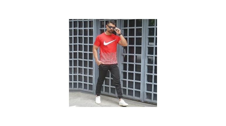 ست تیشرت شوار Nike مردانه قرمز مدل Hesam