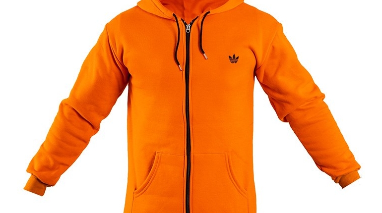 سوییشرت مردانه نارنجی مدل Tirdad