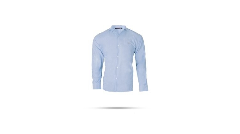 پیراهن مردانه آبی روشن مدل pelin
