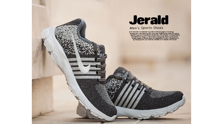 کفش مردانه Nike مدل Jerald (طوسی)