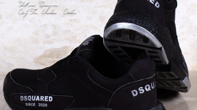 کفش مردانه مدل DSQ(مشکی)