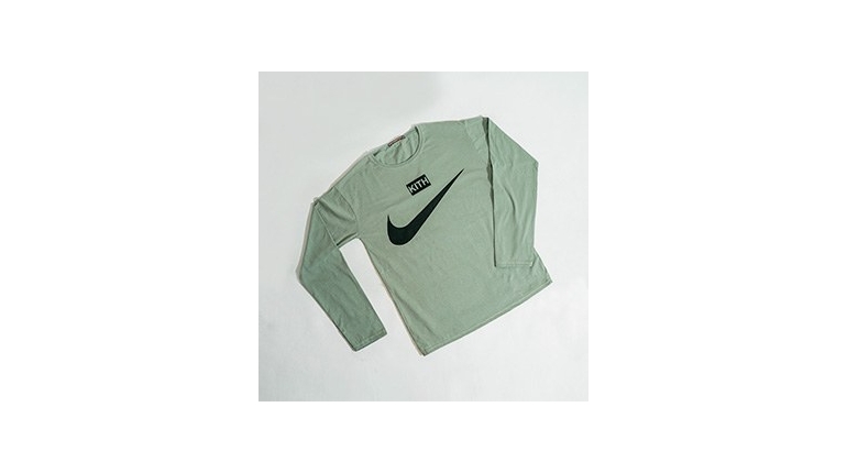 تیشرت آستین بلندمردانه Nike سبز مدل A77