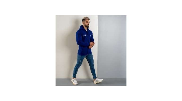 سوییشرت مردانه آبی مدل Adidas 03