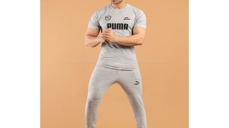 ست تیشرت و شلوار مردانه Puma مدل 12616 