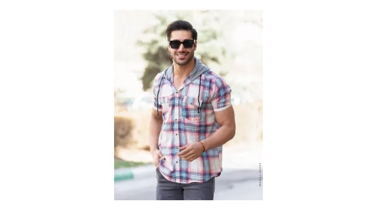 پیراهن مردانه چهارخونه Rayan مدل 36964