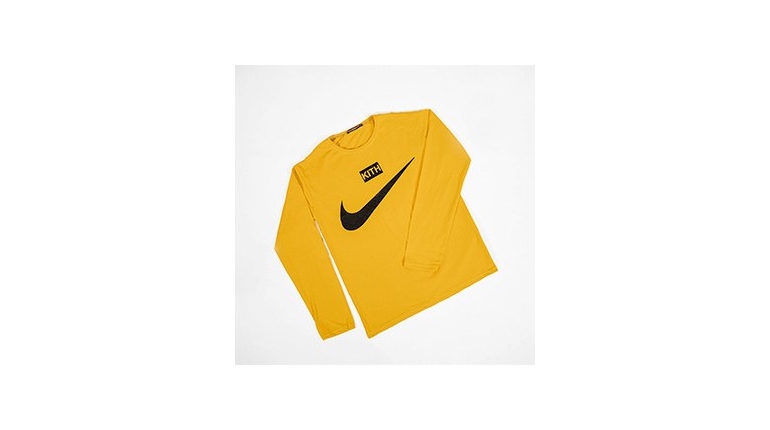 تیشرت آستین بلندمردانه Nike زرد مدل A77