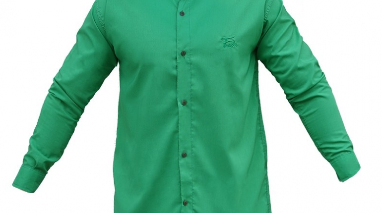 پیراهن سبز مردانه مدل Fendi