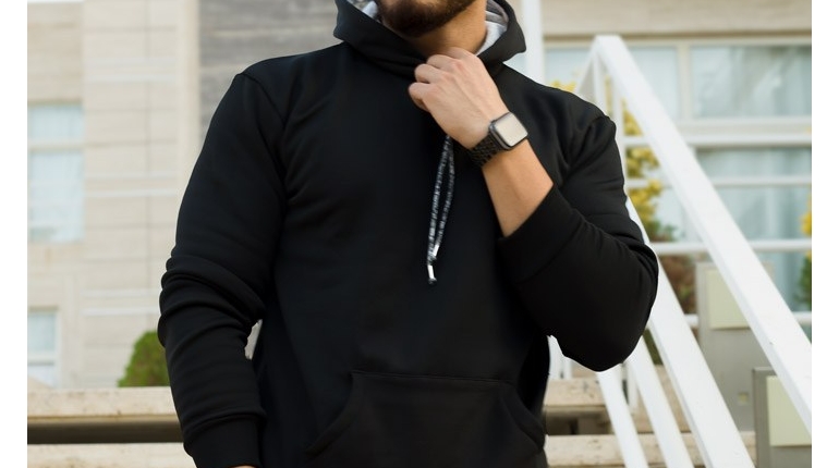 هودی مردانه کلاه دار مدل icon