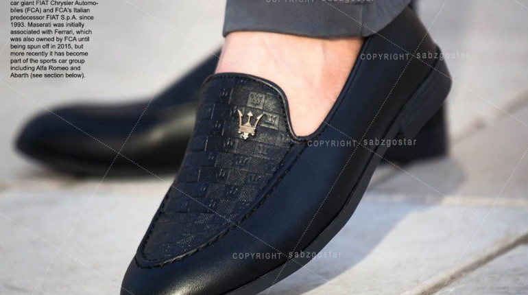 کفش مجلسی مردانه Maserati مدل Kevin