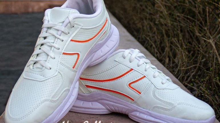 کفش مردانه مدل Neon (سفید نارنجی)
