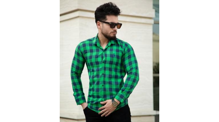 پیراهن مردانه مدل Jachs (سبز)