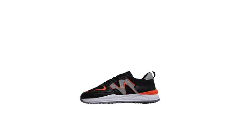 کفش ورزشی New Balance مردانه مشکی نارنجی مدل Romano